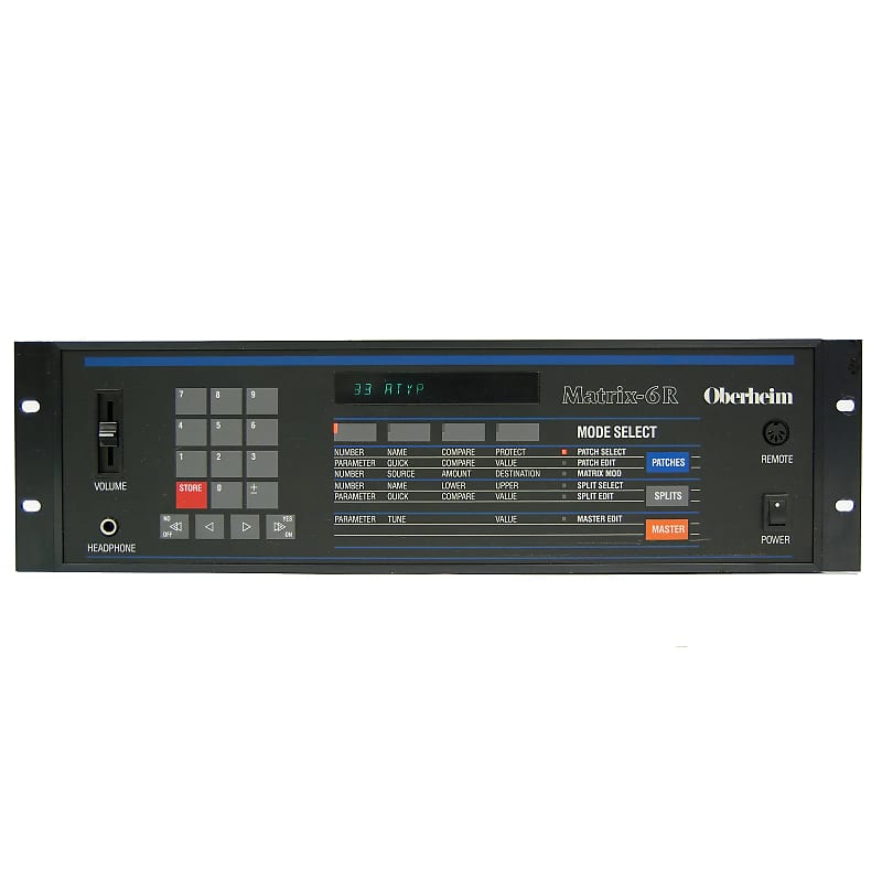 Oberheim Matrix 6R Rackmount 6-Voice Synthesizer image 1