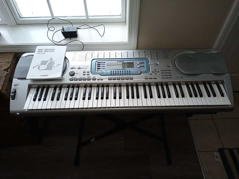 Wk 3000 casio keyboard hotsell for sale