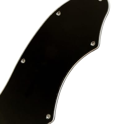 For US Fender Telecaster 69 Thinline Blank Guitar Pickguard  Scratch Plate,3 Ply Black image 2