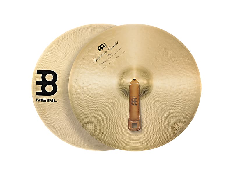 SY-16M Symphonic Cymbals Medium Orchestra Cymbals 16, pair, Meinl image 1