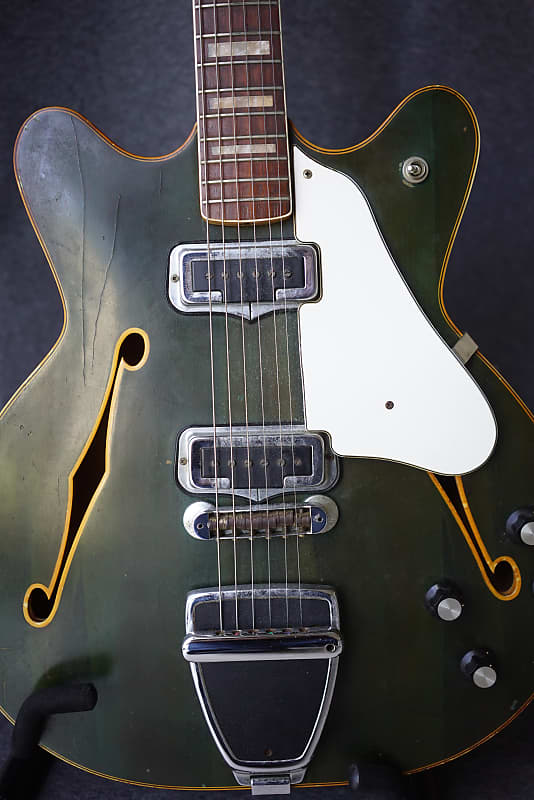 Fender Coronado II 1967 very rare pearl tuner! custom. image 1