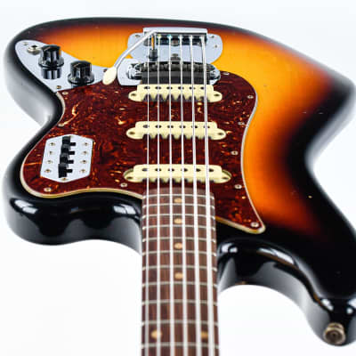 Fender Custom Shop B3 Bass VI Journeyman 3 Tone Sunburst image 12