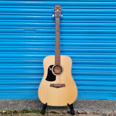 Aria AW130 Solid Top Left Handed Acoustic Guitar image 1