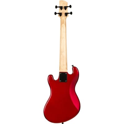 Kala U-Bass Solid Body Ukulele Bass, Red image 3