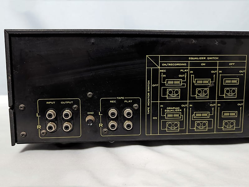Pioneer SG-9500 10 Band Stereo Graphic Equaliser 1976-78 Pioneer SG-9500 10 Band Stereo Graphic Equaliser 1976-78