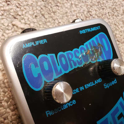 Vintage 77 Colorsound Sola Sound Phazex Guitar Effect Pedal England Phaser Bass image 2