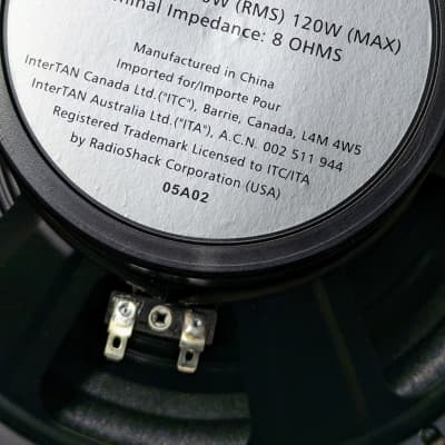 Radio Shack 10" Woofer/ Excellent/ Tested image 2
