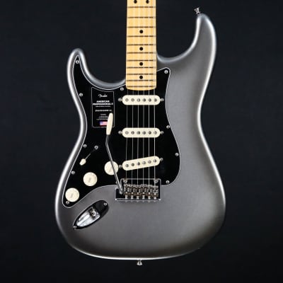 Fender American Professional II Stratocaster LH, Mpl Fb, Mercury image 4