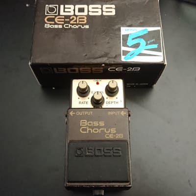 Reverb.com listing, price, conditions, and images for boss-ce-2b-bass-chorus