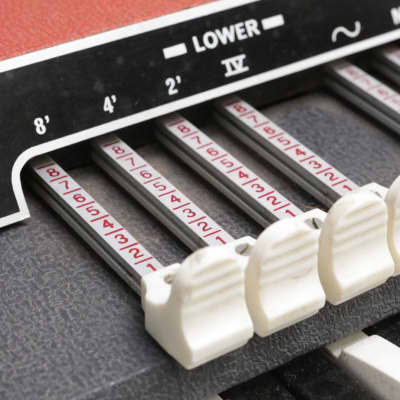 1967 Vox Super Continental V-303E 49-Key Organ Keyboard w/ Foot Pedal #50497 image 15