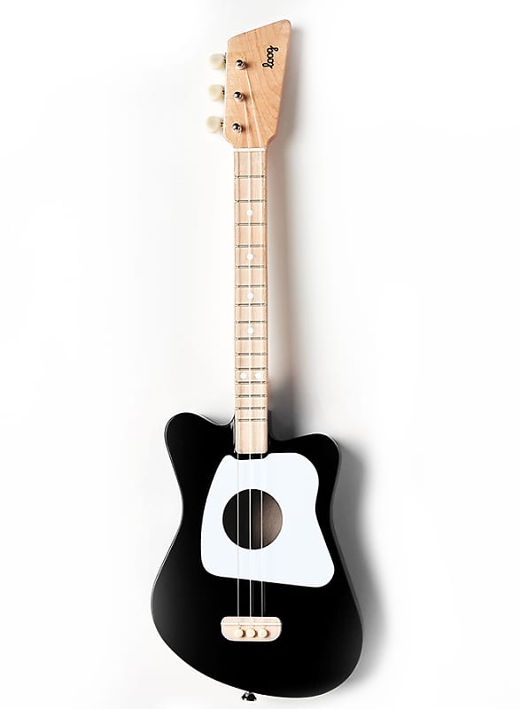 Loog Mini Acoustic Guitar Black image 1