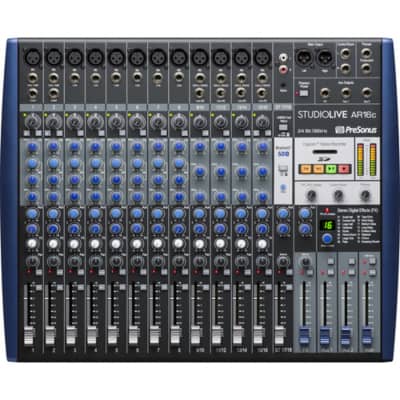 PreSonus StudioLive AR16c USB-C 18-Channel Hybrid Performance and Recording Mixer 339639 673454008573 image 3