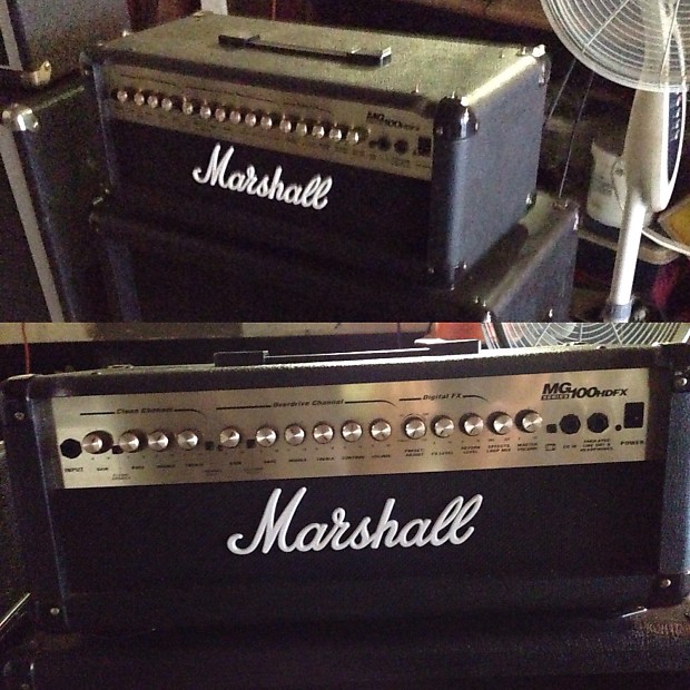 Marshall MG100HDFX  Black / Gold image 1