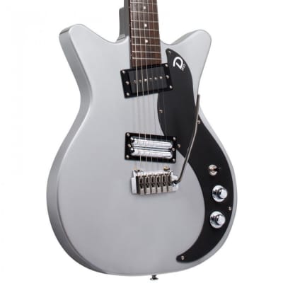 Danelectro 59XT Guitar with Vibrato ~ Silver image 3