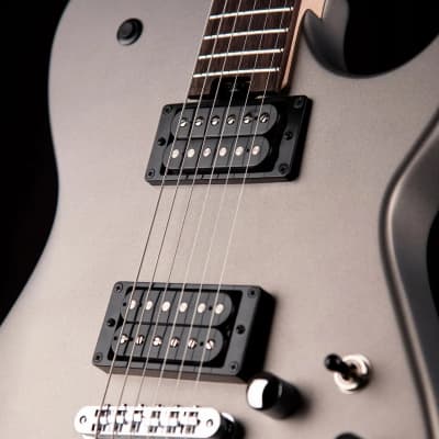 Cort MBM1SS Mason Series Matthew Bellamy Signature Electric Guitar. Starlight Silver image 3