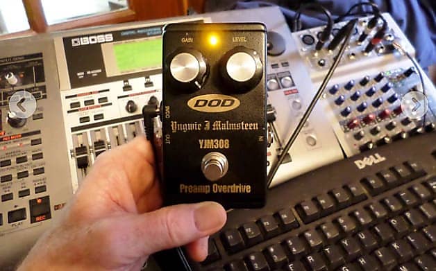 DOD YJM308 Yngwie J. Malmsteen Preamp Overdrive | Reverb