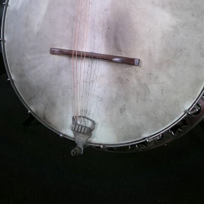 Harmony Banjo Mandolin 1930s w/ Original Chipboard Case image 5