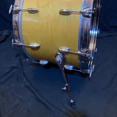 Gretsch - Vintage 24x14" USA Custom Bass Drum, Modified 1970's - Natural Maple image 1