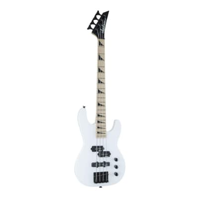 Jackson JS Series Concert Bass Minion JS1XM 4-String Electric Guitar (White) image 3
