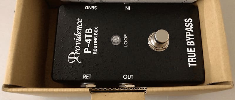 Providence P-4TB True Bypass Routing Box Pedal