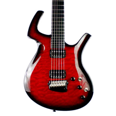 Parker Fly Mojo 2007 - Trans Red Burst Electric Guitar for sale