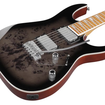 Ibanez GIO GRG220PA2 Electric Guitar - Brown Black Burst image 5