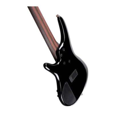 Ibanez SR Premium 5-String Electric Bass Guitar (Right-Hand, Cerulean Blue Burst) image 3