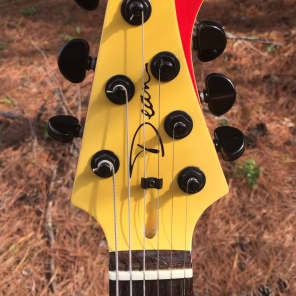 【希少】DEAN TONIC S YELLOW AND RED エレキギター Dean Tonic S Yellow And Red | Reverb