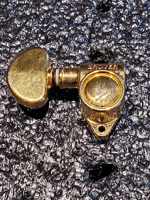 (T256) Grover Gold DieCast Tuner Treble Side Reverb