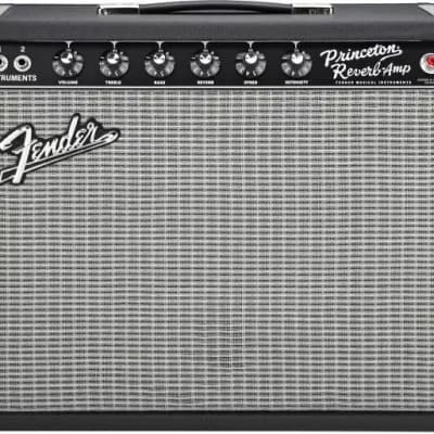 Fender '65 Princeton Reverb - Black/Silver - 120V - Tube Amp for sale