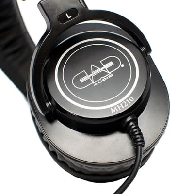 CAD - MH210 - Closed-Back Studio Headphones - Black image 3