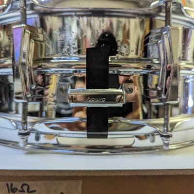 Classic 1970s Ludwig Chrome 5 x 14" Supraphonic Snare Drum - Looks Good - Sounds Great! image 4