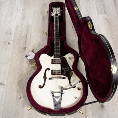 Gretsch G6636T-RF Richard Fortus Falcon Center Block Guitar, Vintage White image 10
