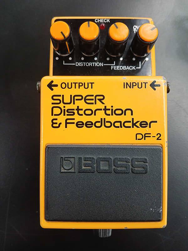 BOSS DF-2 初期 SUPER Distortion表記 BOSS DF-2 初期 SUPER Distortion表記 1987 Boss DF-2 Super