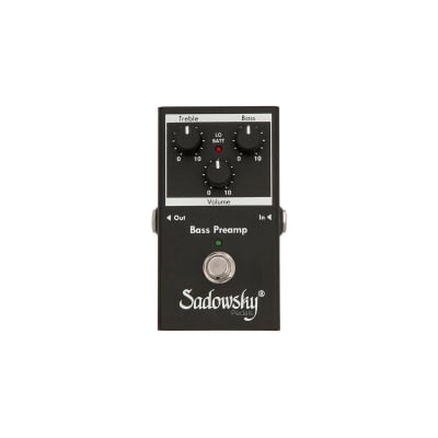 Reverb.com listing, price, conditions, and images for sadowsky-bass-preamp