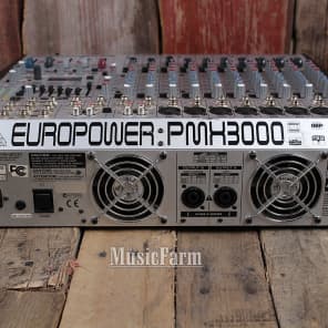 Behringer Europower PMX3000 PMH3000 16 Channel Stereo Powered