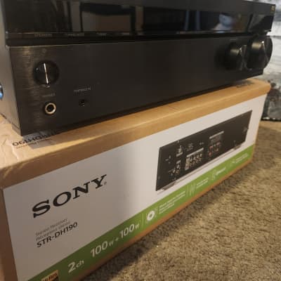 Sony Sony STRDH190 2-ch Home Stereo Receiver with Phono Inputs & Bluetooth Black 2000 image 4