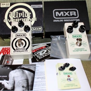 2 pedals New MXR Classic Overdrive & MXR Wylde Overdrive + FREE SHIPPING |  Reverb