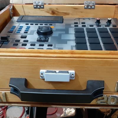 Akai MPC2000XL "Limited Edition" MIDI Production Center w/ upgrades in Mint Condition. Includes one of a kind Custom Protective Case with life size MPC 2000XL wood carved replica. image 6