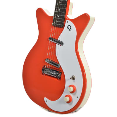 Danelectro '59M NOS Plus Double Cutaway Right On Red image 2