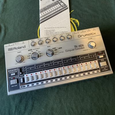 Roland TR-606 Drumatix 1980s - Silver