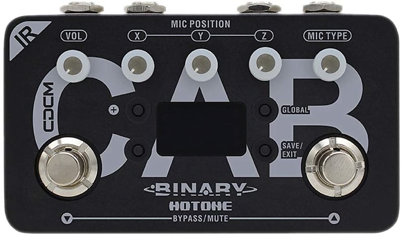 Hotone Binary IR Cab Simulator Guitar Effects Pedal image 1