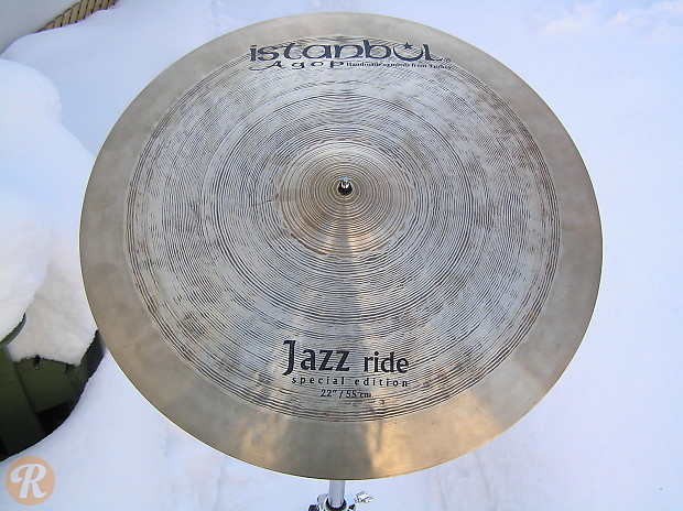 Istanbul Agop 22" Special Edition Jazz Ride Raw image 1