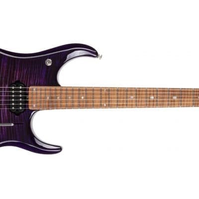 Music Man JP15 Purple Nebula Flame Top for sale