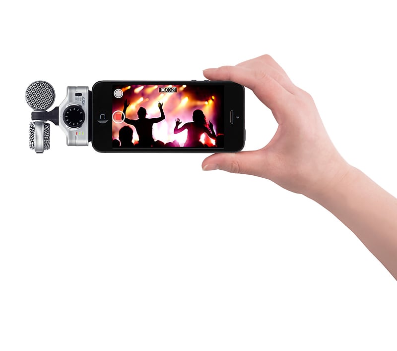 Zoom IQ7 Mid-Side Stereo Microphone for Lightning Jack