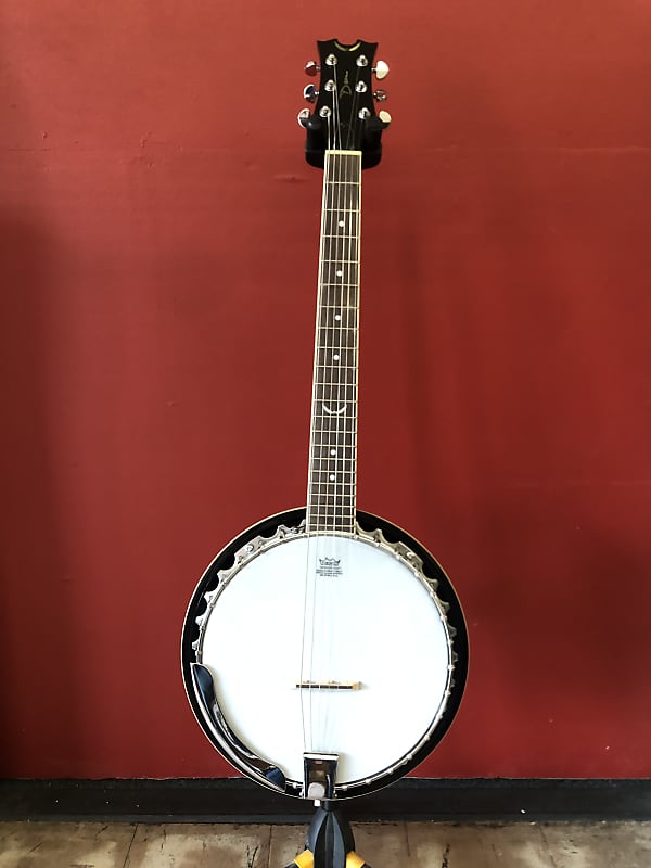 Dean Backwoods Banjo Guitar with hard case | Reverb