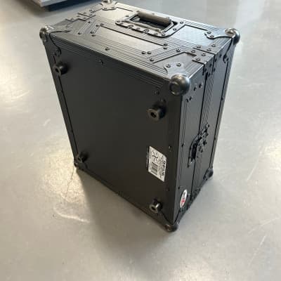 ProX XS-M12LTBL Mixer ATA Flight Hard Case For Large Format 12 Universal Dj Mixer w/Laptop Shelf (Black On Black) (USED) image 3
