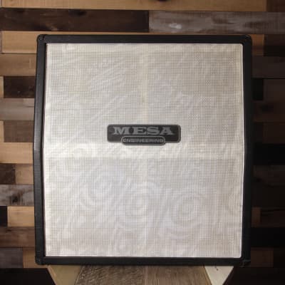 Mesa Boogie Solo Triple Rectifier Head 150W and 4x12 4FB Slant Cabinet Mid 2000s Black / White Mesh image 5