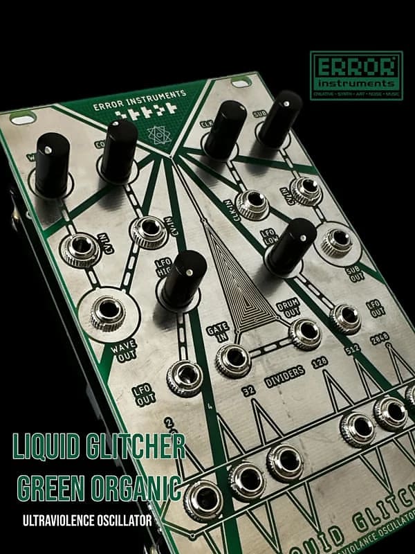 error instruments liquid glitcher モジュラー Error Instruments Liquid Glitcher, A Glitch & Noise
