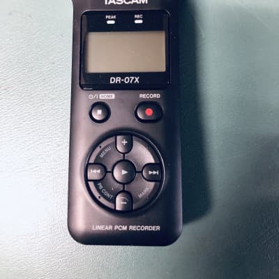 TASCAM DR-07X Portable Audio Recorder New IOB 2019 - Present - Black image 5